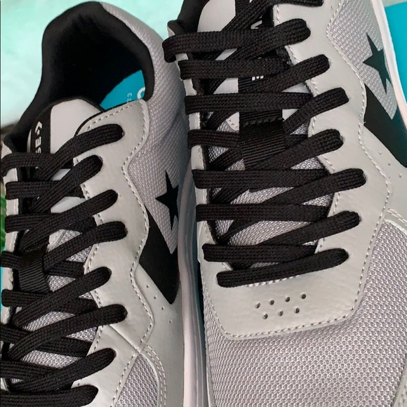 CONVERSE RIVAL OX WOLF GREY/BLACK/WHITE MEN’S - Picture 9 of 16